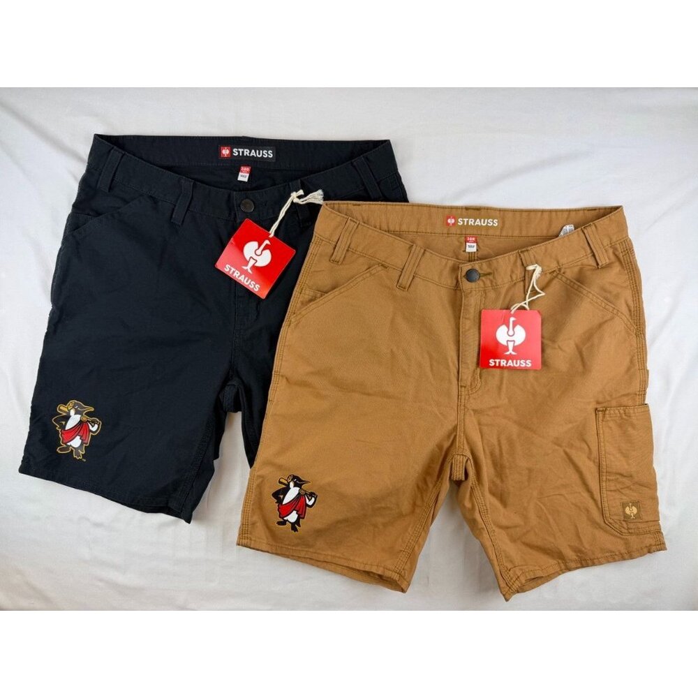 NWT Engelbert Strauss Bundle Lot of 2 Shorts E.S.Iconic Work Wear Cargo Shorts M